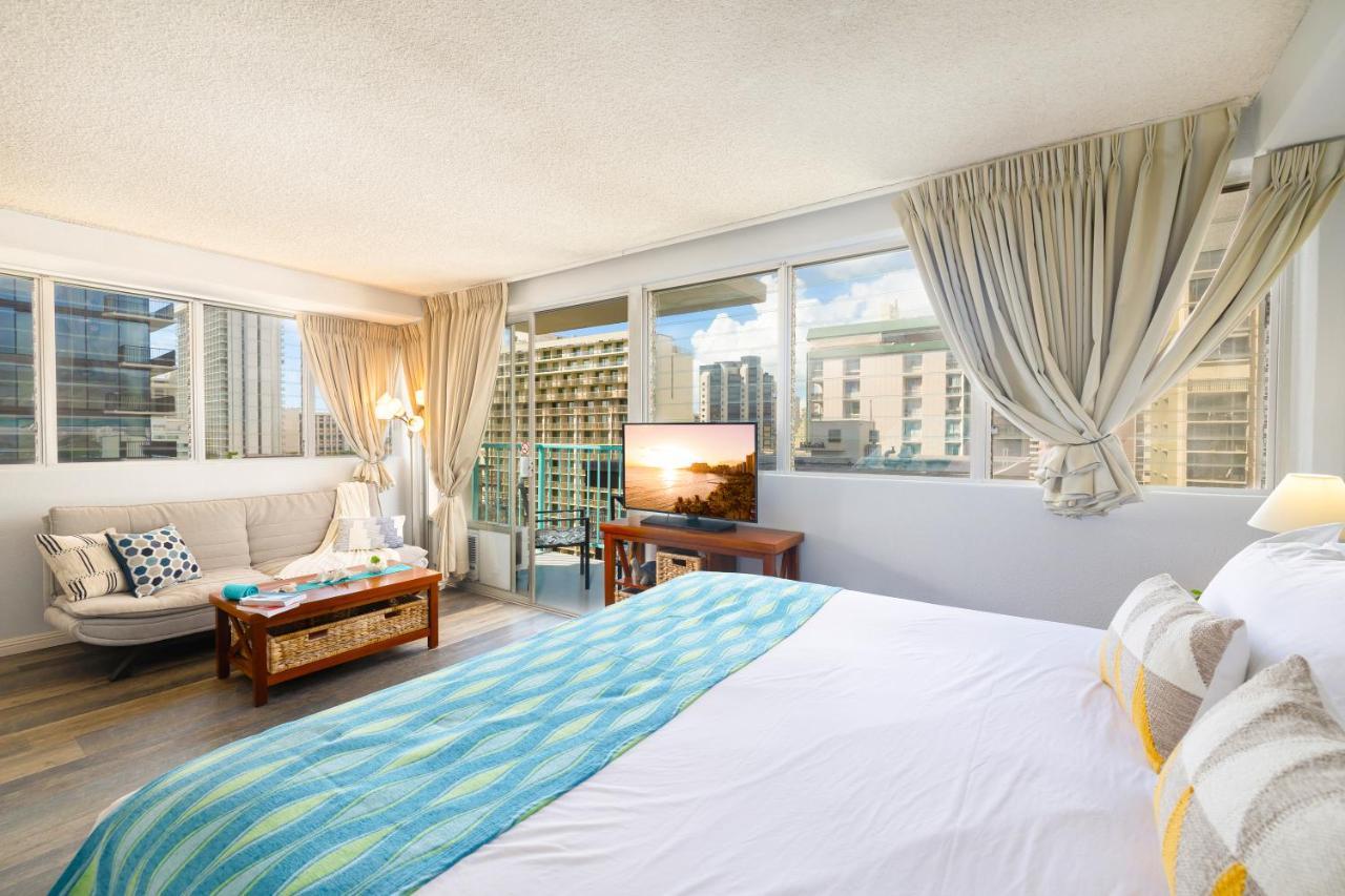 Beautiful Studio In The Heart Of Vibrant Waikiki 檀香山 外观 照片
